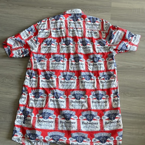 Tipsy Elves Budweiser button down. - Picture 3 of 3